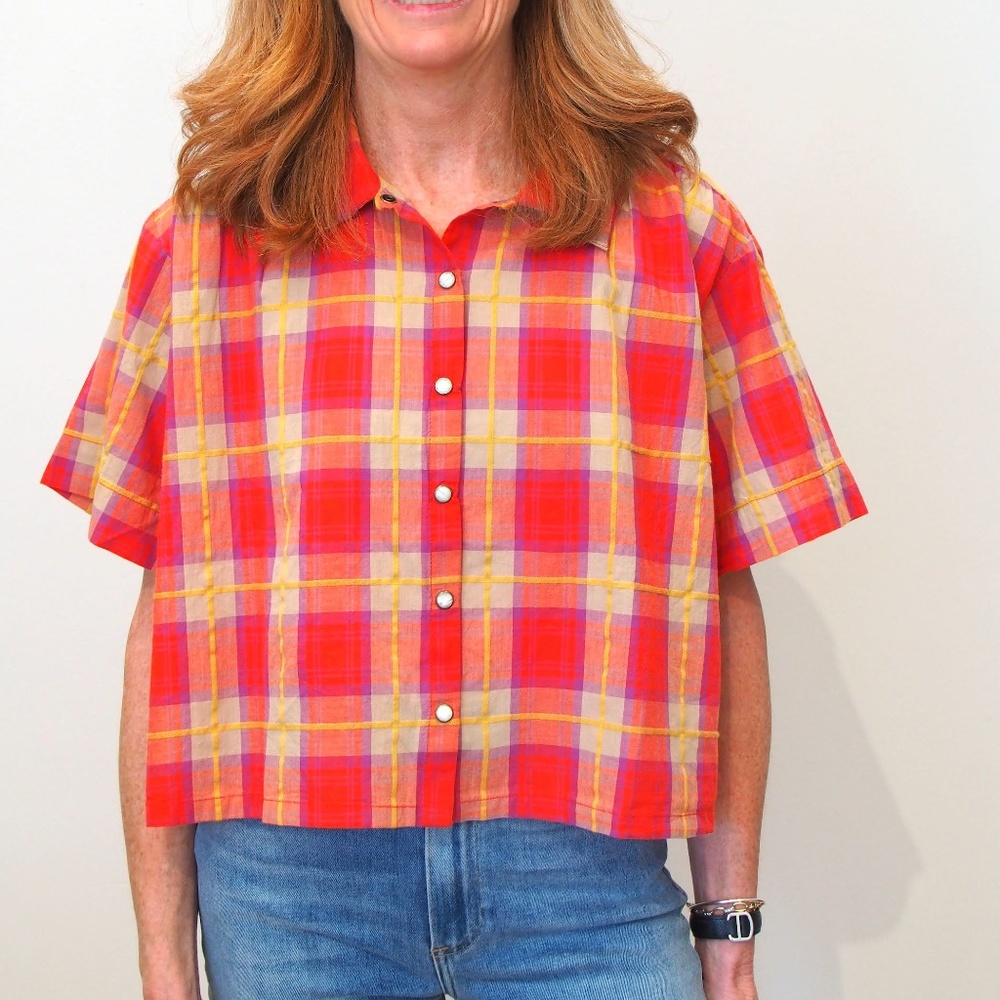 The Great Cruise Top, Lake House Plaid